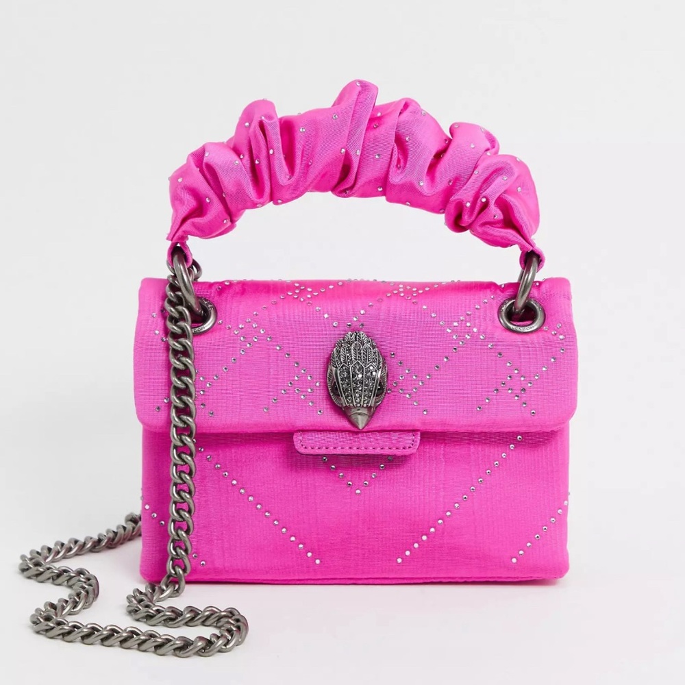 Kurt Geiger Mini Kensington Ruched Handle Bag